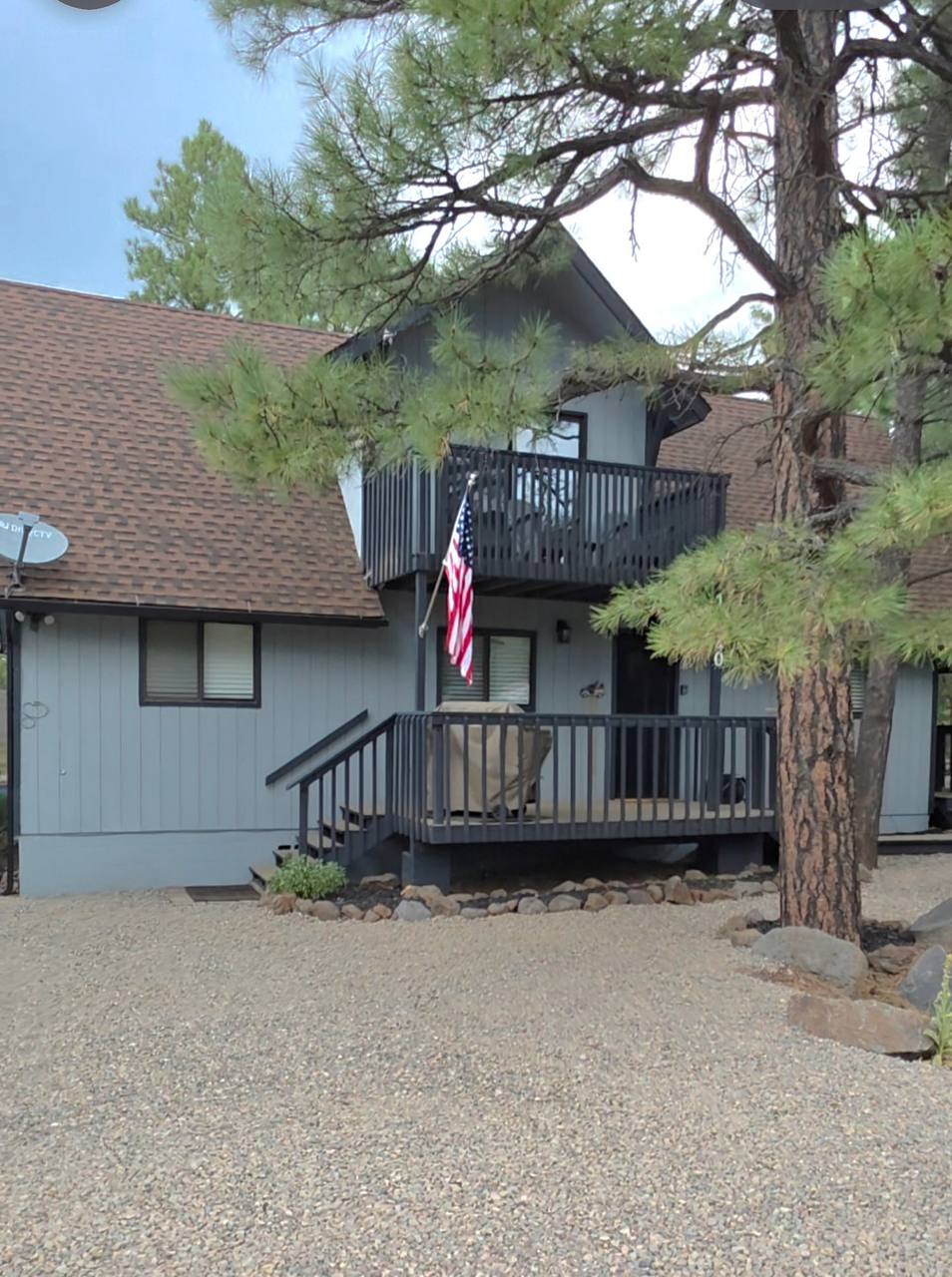 Cabin exterior daytime